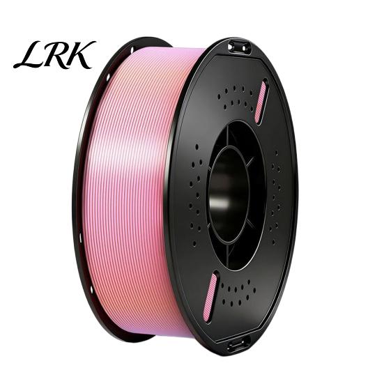 High Toughness Filament Rainbow Gradient Candy Color PLA Filament, Dimensional Accuracy +/-0.02mm, 1Kg Roll Spool 3D Printer 1.75mm for Most