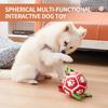 Dog Soccer Balls Toy with Sraps Halloween Christmas Gift for Pets Puppy Birthday Toy Interactive Toys for Tug of War Water Toys