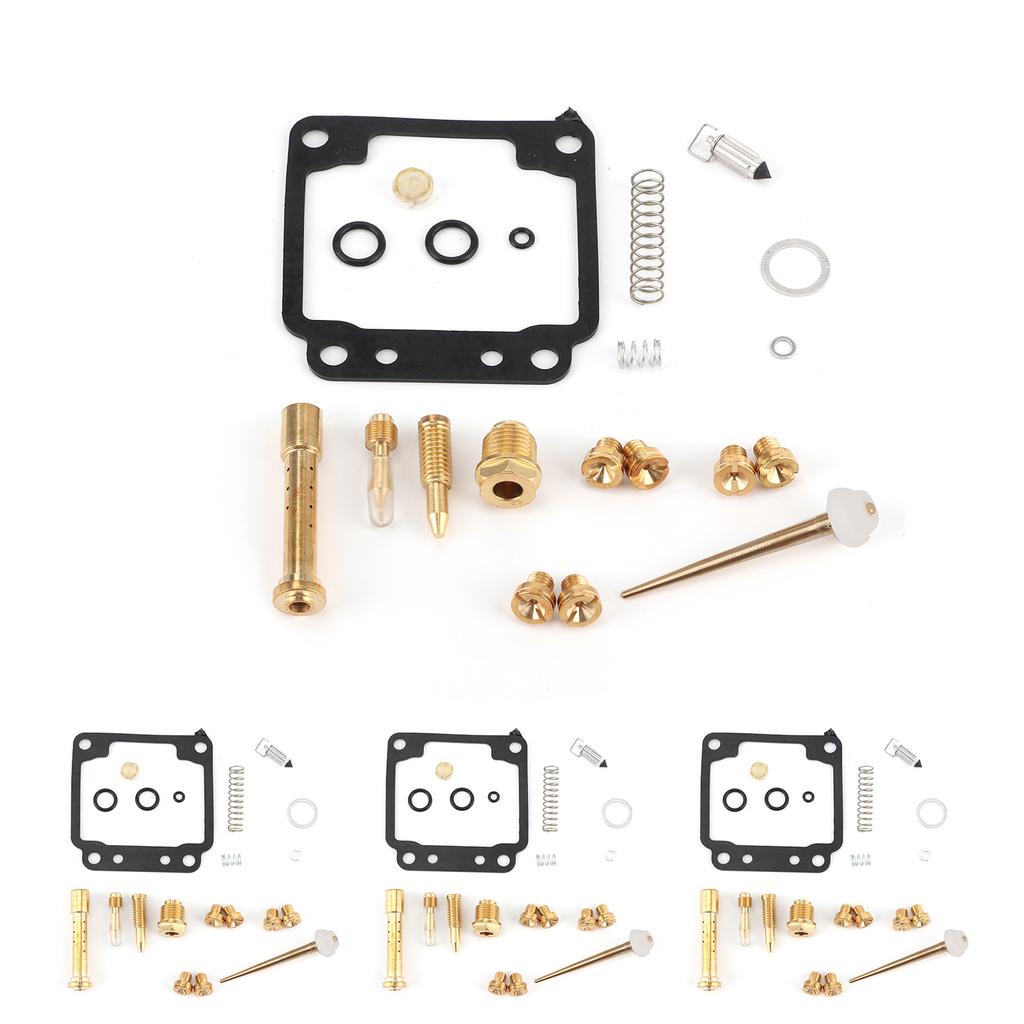 4 Sets Carburetor Rebuild Kit Carb Repair Accessories Fit for Yamaha XJ650 1980‑1984