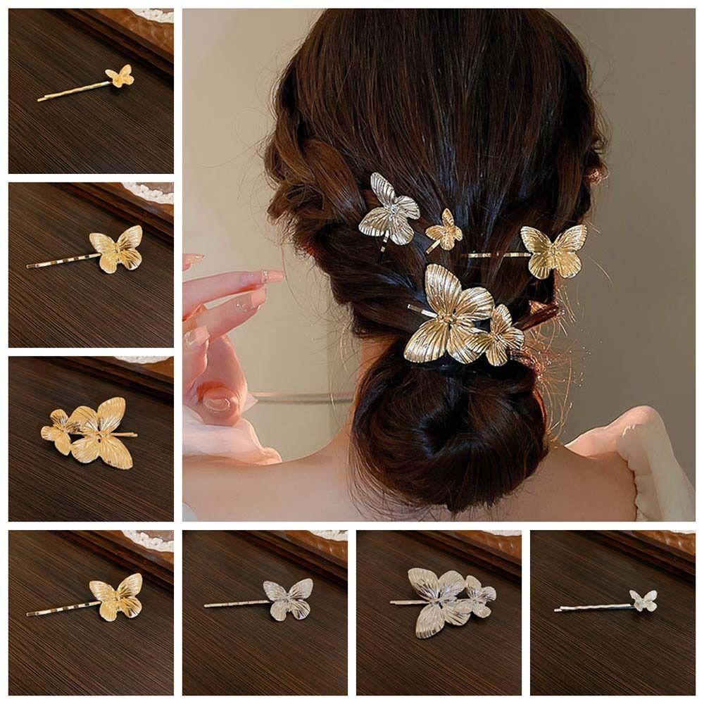 

Broken Hair Clip Metal Butterfly Hair Clip Hair Accessories Metal Butterfly Barrettes Party