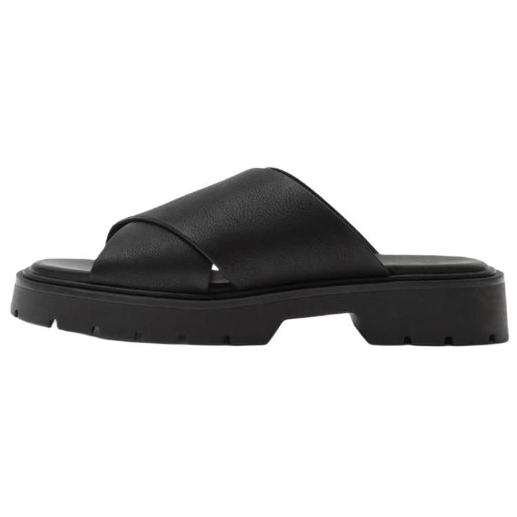 

Zara Comfortable Slide Sandals Men Footwear Black 12719320800 45