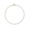 14k Slim Link Chain Bracelet (14k Gold) #BR06