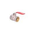 Nickel-plated ORO Ball Valve with Steel Lever Choke (DSt) (NN Version