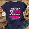 New Breast Cancer Printing T Shirts Fashion Short Sleeve T Shirt Summer Casual Loose TShirt