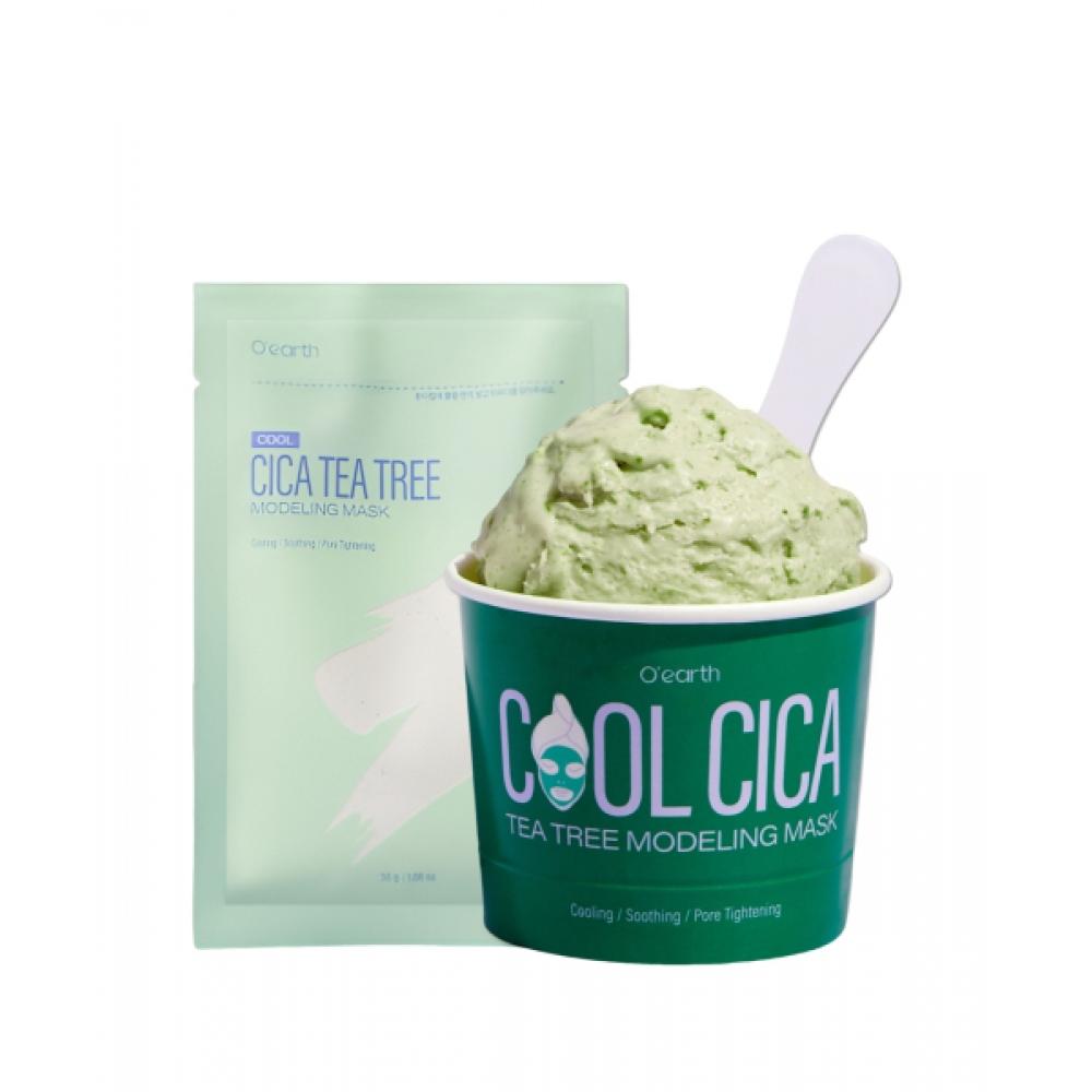 Tonefitsun Cool Cica Tea Tree Modeling Pack 30g 6 pcs/ OECCM00017x6