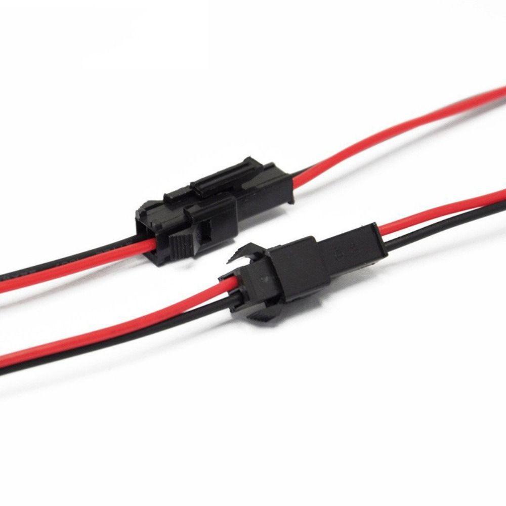 40Pcs Downlight Wire LED Connectors Terminal Wire Splice Wire Long SM Connector Plug Male To Female