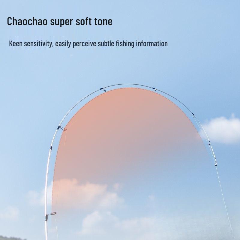 AuKa Silver Perch Mackerel UL Outdoor Beginner Lure Rod (No Reel)