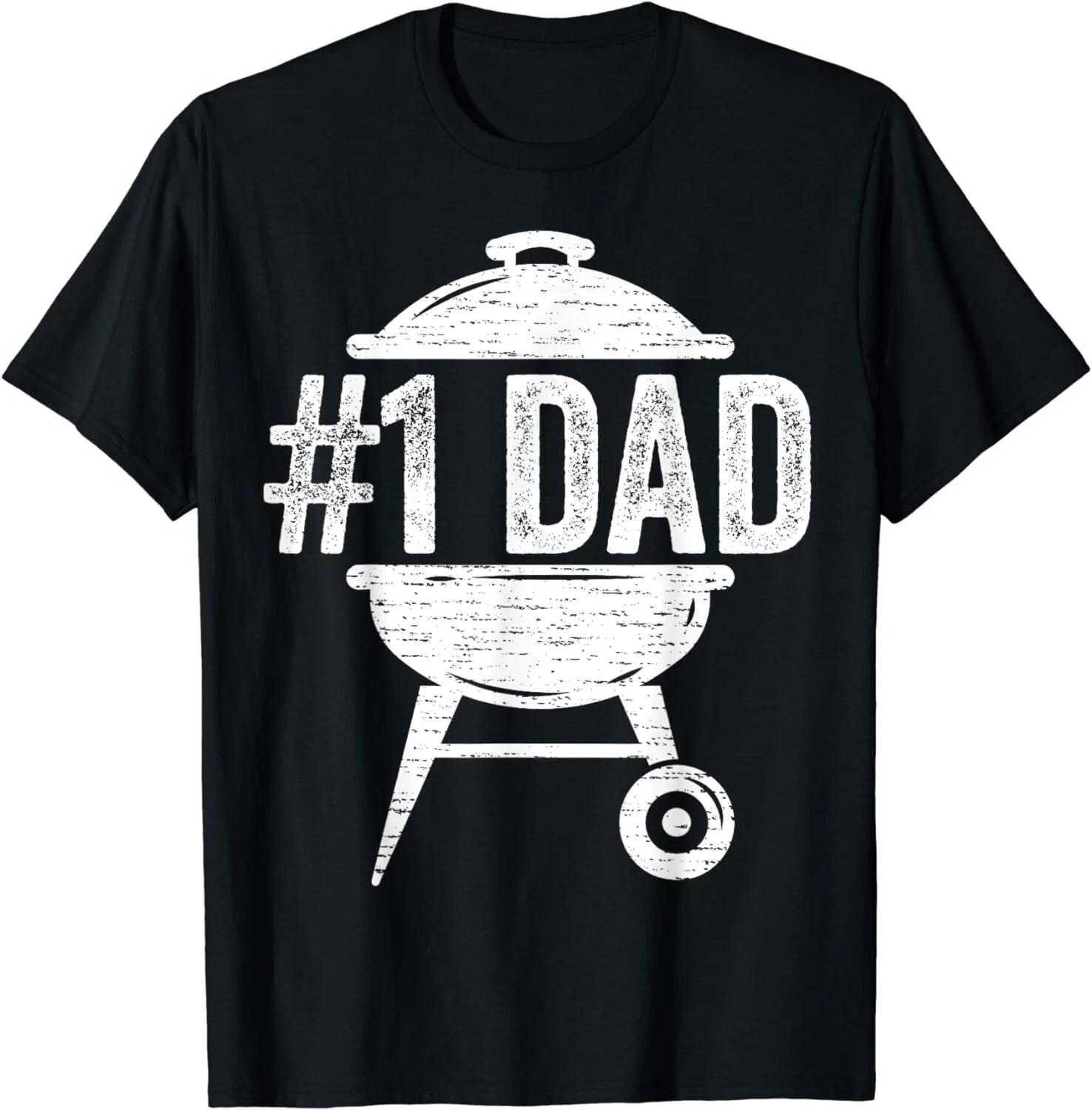 Mens #1 Father Husband Meat Smoker Legend Grilling Dad Meat Gift Unisex T-Shirt XL