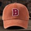 Fun Letter B Baseball Cap Unisex Outdoor Fashion Versatile Duckbill Hat Trendy