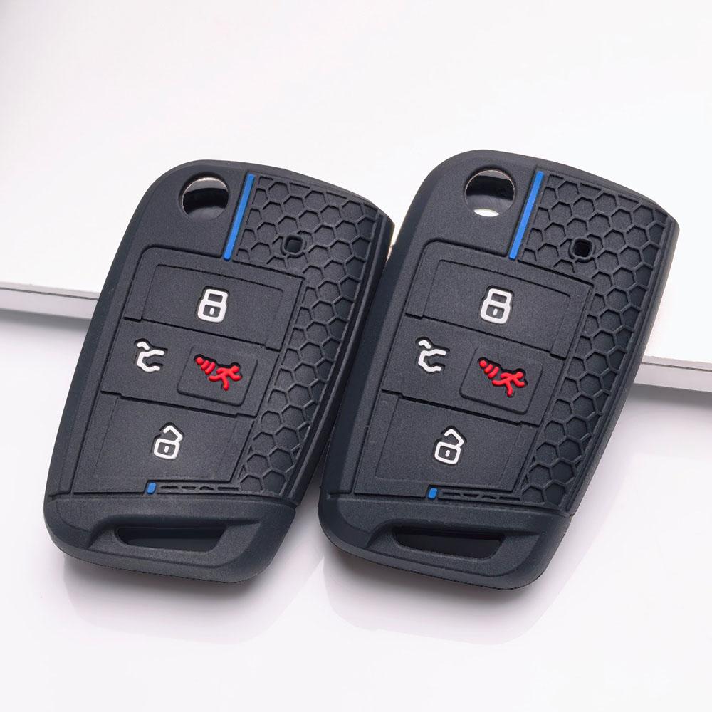 Key Fob Cover for Volkswagen Golf Tiguan Octavia A7 MK7 MK2 Kodiaq Superb Protective Accessory Key Fob Protection Replacement Daily Use