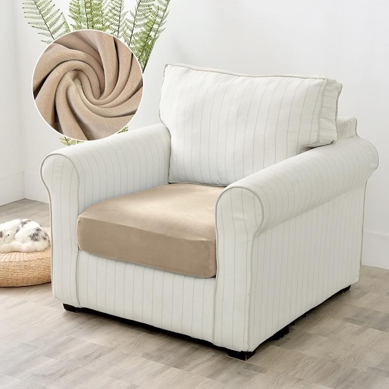 Бархатный чехол для сиденья дивана для гостиной эластичный чехол для углового кресла в форме буквы L защитный чехол для мебели для дома KB 60-90CM 3956₽