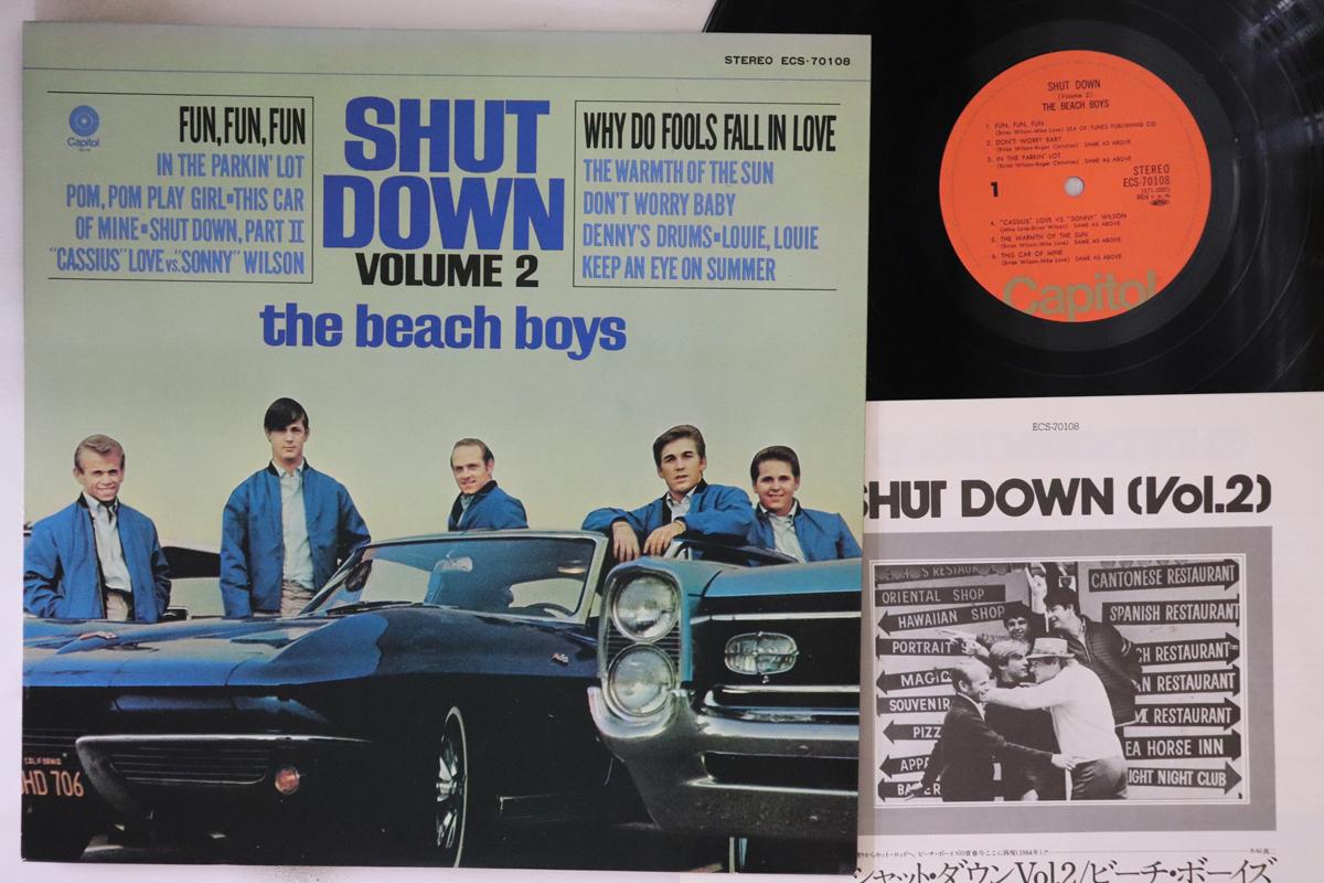 

LP Пластинка BEACH BOYS - Shut Down Volume 2 ECS70108 CAPITOL 1977 Япония Рок