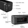 40W 5.0 Ses Çubuğu Siyah Ayrılabilir Bluetooth Hoparlör Süper Bas Ev Sinema Sistemi TV PC İçin ABD Fişli