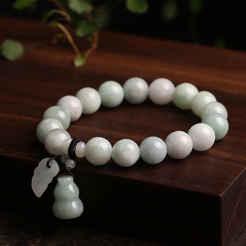 Pendente Pixiu in Giada Naturale Braccialetto per Coppia