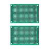 4-40 buc. Circuit PCB universal Protoboard Placă dublu față 2x8 3x7 4x6 5x7 7x9CM Stripboard Placă de prototipare Kit electronic DIY