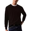 Calvin Klein Comfortable Crew Neck Long Sleeve Pullover Sweater Men sweater Black 40BM347-001