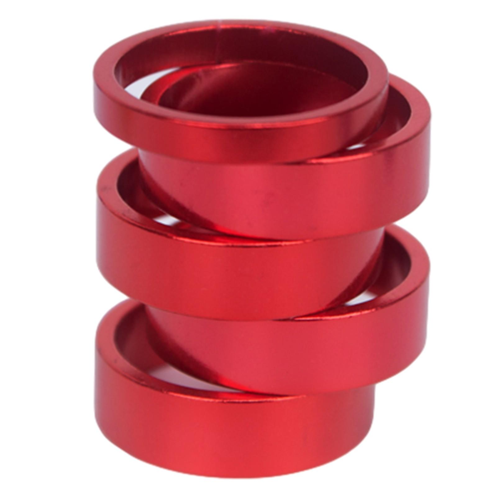 

4 Colors Fork Spacers 5mm/10mm 5pcs Aluminum Alloy красный
