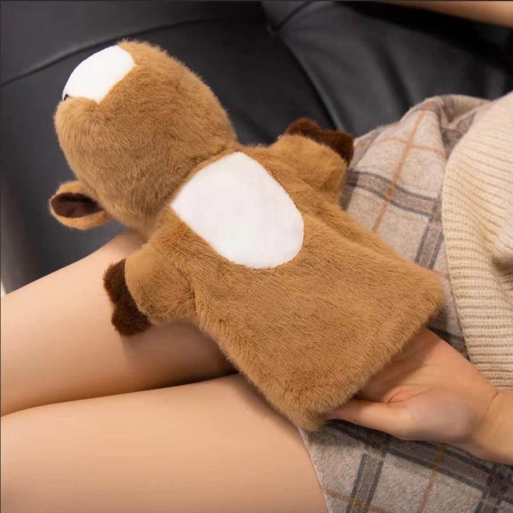 Storytelling Hand Finger Story Puppet Soft Stuffed Plush Horse Toys  Kid Gift