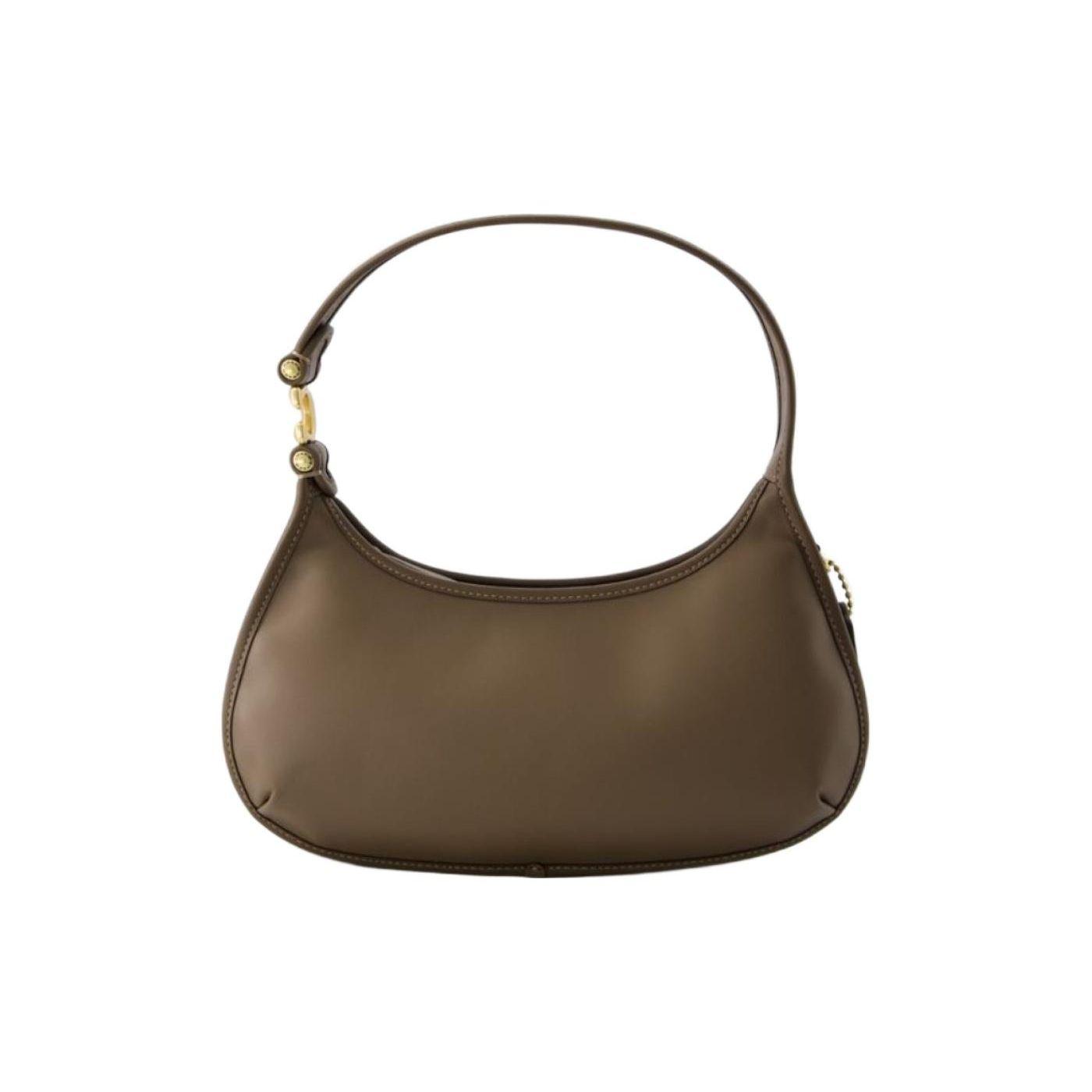 

Coach Eve 31 Solid Color Zipper Closure Smooth Calfskin Tote Bag Large Women tote bags Brown CM530-B4CBD Basic Set (Bag+Dust Bag)