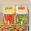 6L Beverage Container for Iced Drinks with Lid Refrigerator