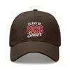 [Graduation Baseball Cap] Class Of 2026 Senior Print Polyester Adjustable Breathable Casual Streetwear Daily Wear Baseball Hat - Dad Hat, Sun Cap