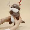 [Lindo Peluche de Nutria] Lindo Peluche de Felpa con Forma de Nutria | Regalo para Novia, Animales de Peluche para Niñas, Figuras de Peluche, Nutria de Peluche,
