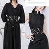 Tassel Hanfu Cummerbunds Chinese Style Cloth Wide Belt Simple   Girl