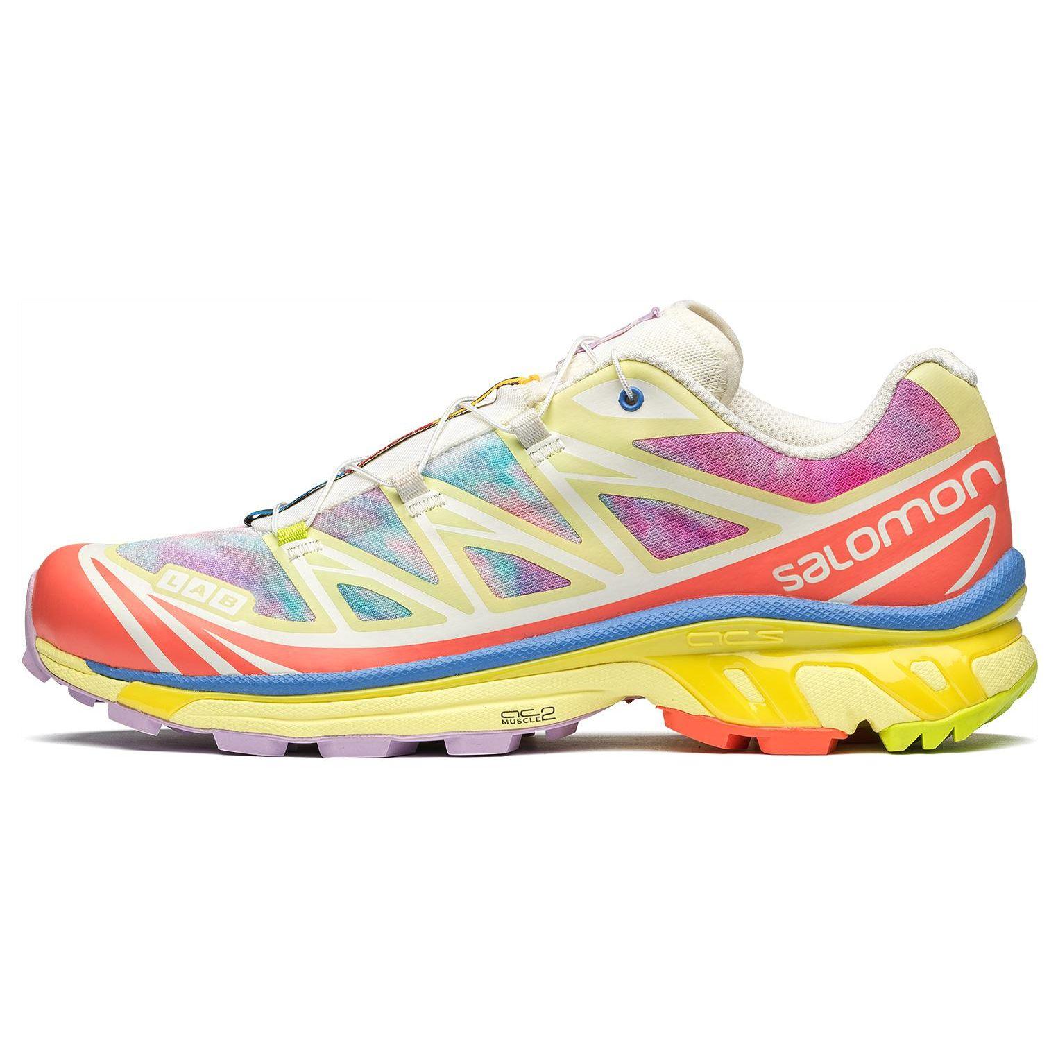 

SALOMON Xt-6 Горные Уличные Функциональные Кроссовки Обувь Унисекс Желтый 473621 41⅓