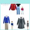 Stunning Wonder Egg Priority Kawai Rika Sawaki Momoe Neiru Aonuma Cosplay Costume
