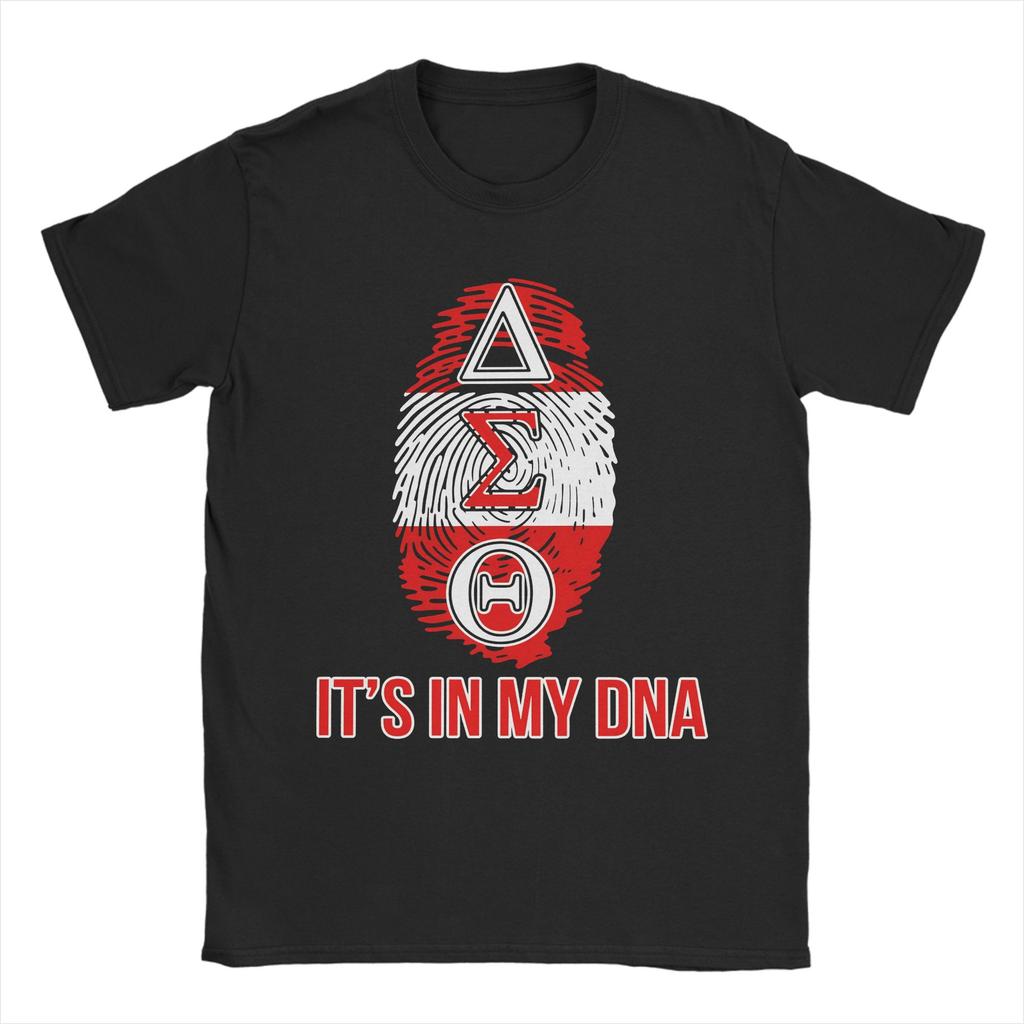 Men TShirt Delta Sigma Theta TShirts Novelty Beach Tee Shirt Awesome Cotton Clothing Gift