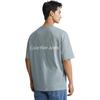 Calvin Klein Alphabet Logo Crew Neck Short Sleeve T-Shirt SS23 Unisex Tops Grey Blue J400280-PN6