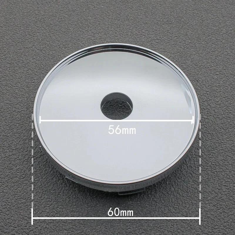 4pcs 56+60mm Car Wheel Hub Center Caps Rim Cover Badge Emblem Stickers For MINI Cooper One S JCW R55 R56 F55 F56 R57 R58 R59 R60 tnrjc00