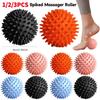 Spiky Massage Ball Spiked Massager Roller High Density Trigger Point Massager Ball 6cm Deep Tissue Roller for Hand Foot Stress