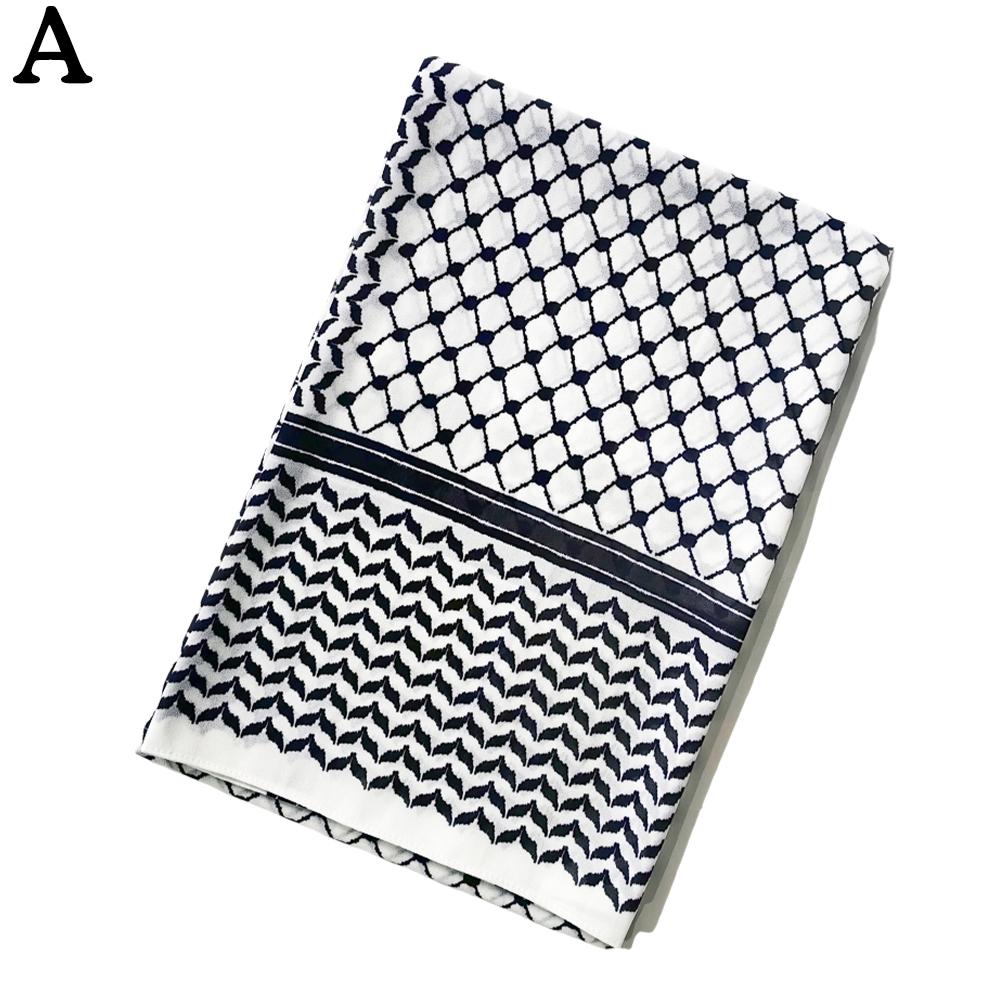 Горячий арабский шифоновый шарф женский мусульманский хиджаб исламские шарфы шаль с принтом арабский длинный молитвенный шарф дышащий клетчатый мусульманский хиджаб