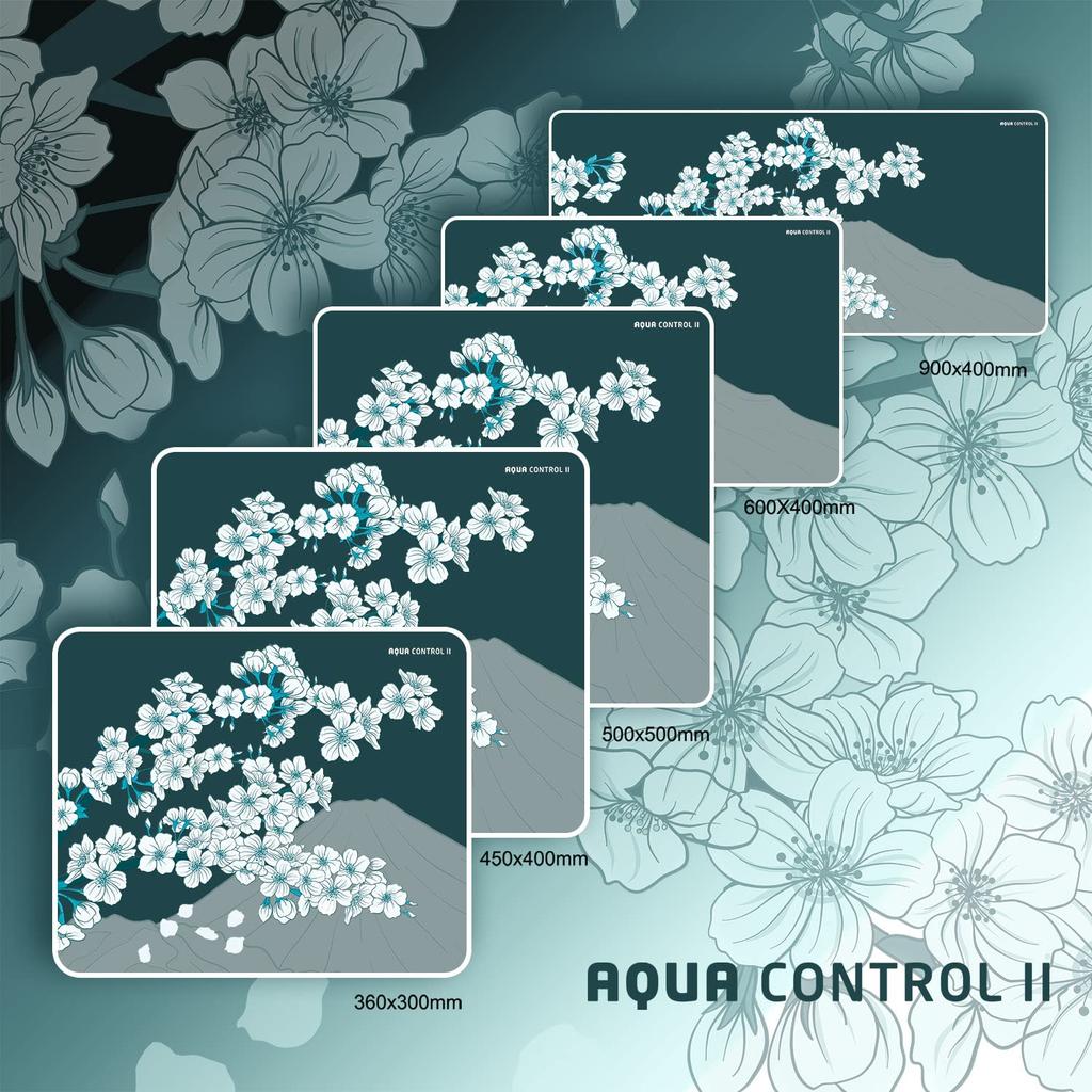 Aqua Control II Sakura Green XL Gaming Mouse Pad X-raypad (AC2SGXL)