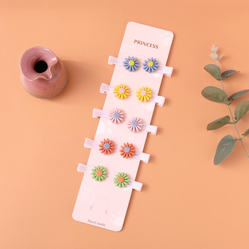 Haarnadel Cartoon Niedliche Kinder Haarnadel Set Baby Haarnadel Baby Mädchen Schleife Blume Haarnadel Stern