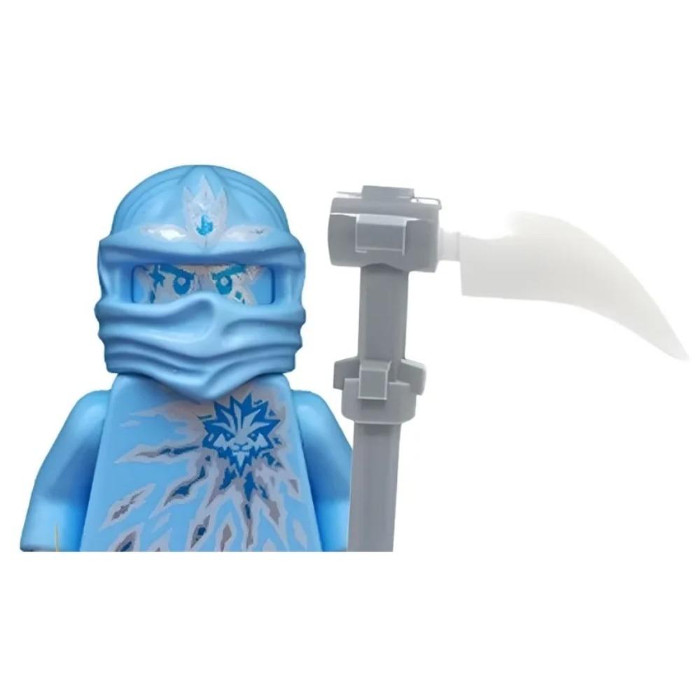 8cm Ninja Set Building Blocks Woodfire Dragons Forbidden Five Mini Action Figure Toys