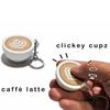 Acorn Relax Clicker Anxiety Relief Keychain Fingertip Press Button Fidget Toy Bag Pendant Portable Sensory Gift