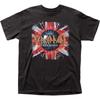 Def Leppard Rock Of Ages Union Jack Maglietta da Uomo Musica Classica Band Tee Nera Unisex