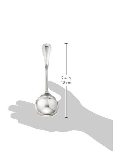 Endo Shoji Commercial Winsome Sauce Ladle, 18-12 Stainless Steel, Made In Japan, OUI01024