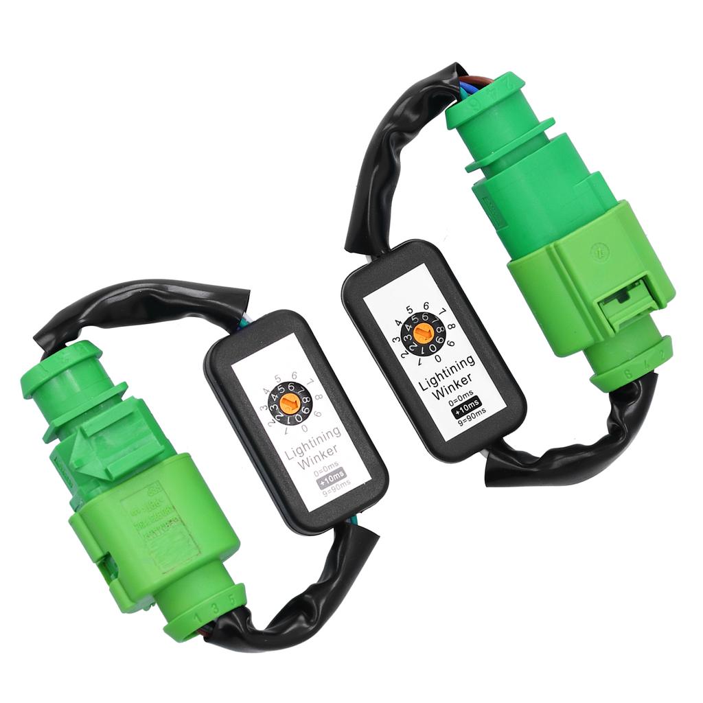 LED Tail Lights Dynamic Turn Signal Adapter Harness Blinker Module Kits Fit for A3 8V 2013‑2018