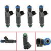 #386I 1PCS Fuel Injector 12582704 832-12115 High Quality Fuel Injector for Chevrolet Pontiac 2.2 2.4L (Gray-black)