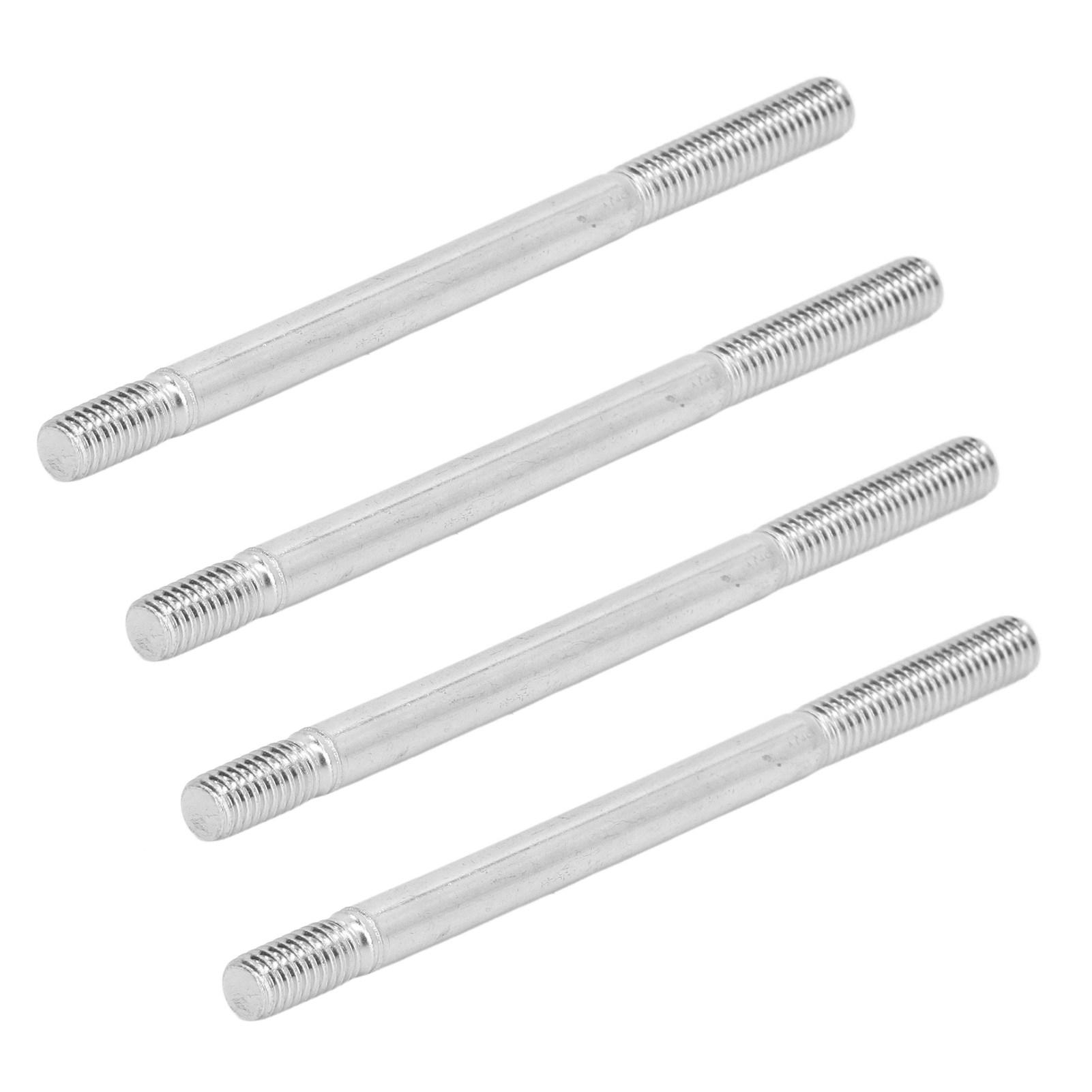 

30 ШТ. Двухсторонние резьбовые шпильки из углеродистой стали, износостойкие, M6, шпильки с двойным болтом для двигателя 113 мм