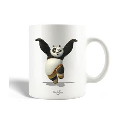 Ceramic Mug - Kung Fu Panda - Po Ping - 30cl - Dishwasher Safe - White
