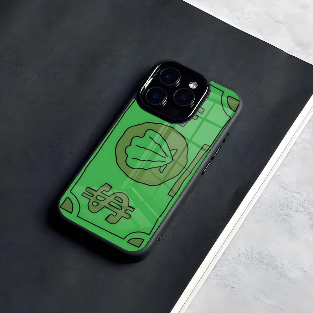 Kind SpongeBob Square Phone Case For IPhone 17 Pro Max 16 15 14 13 11 Pro Max Plus Glass Phone Case
