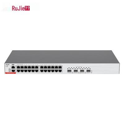 Ruijie RG-S5300-24GT4XS-E 24-Port Managed Gigabit Core Switch with 10G Uplink