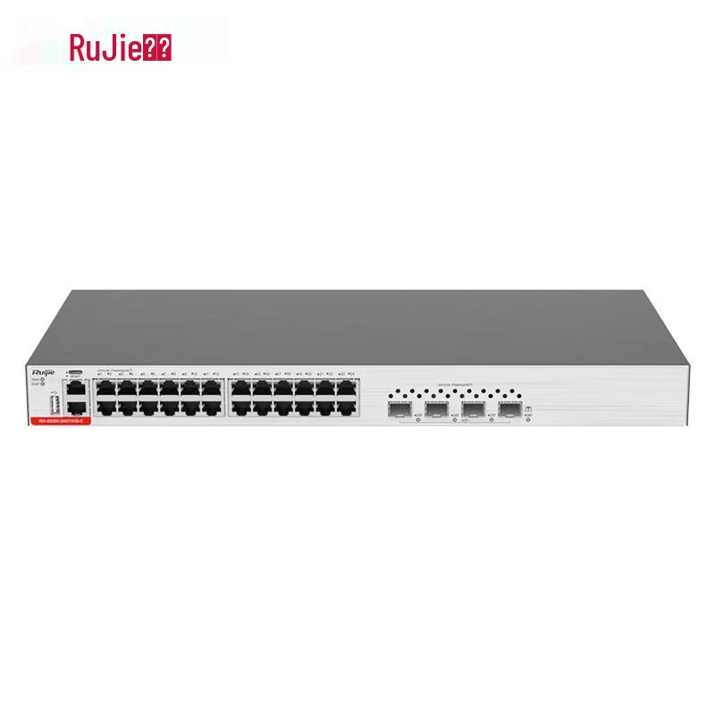 

Ruijie RG-S5300-24GT4XS-E 24-Port Managed Gigabit Core Switch with 10G Uplink