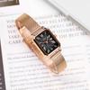 High Value Medieval Women'S Watch Retro Roman High-End Watch Classic Square Plate Quartz Watch