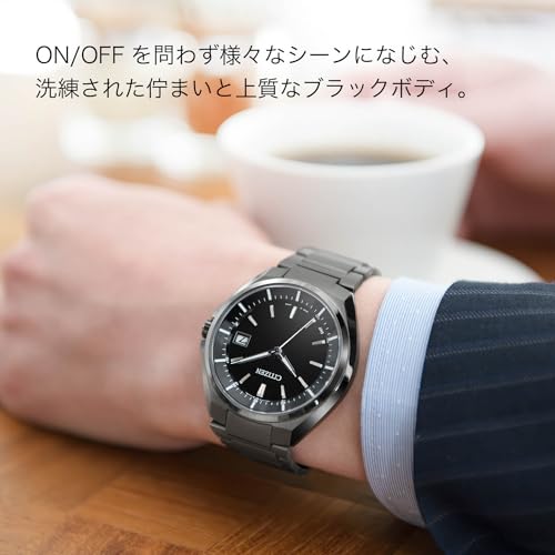 Citizen ATTESA Eco-Drive Funkgesteuerte Uhr mit Direct Flight und Zeigeranzeige, CB3015-53E, Herren