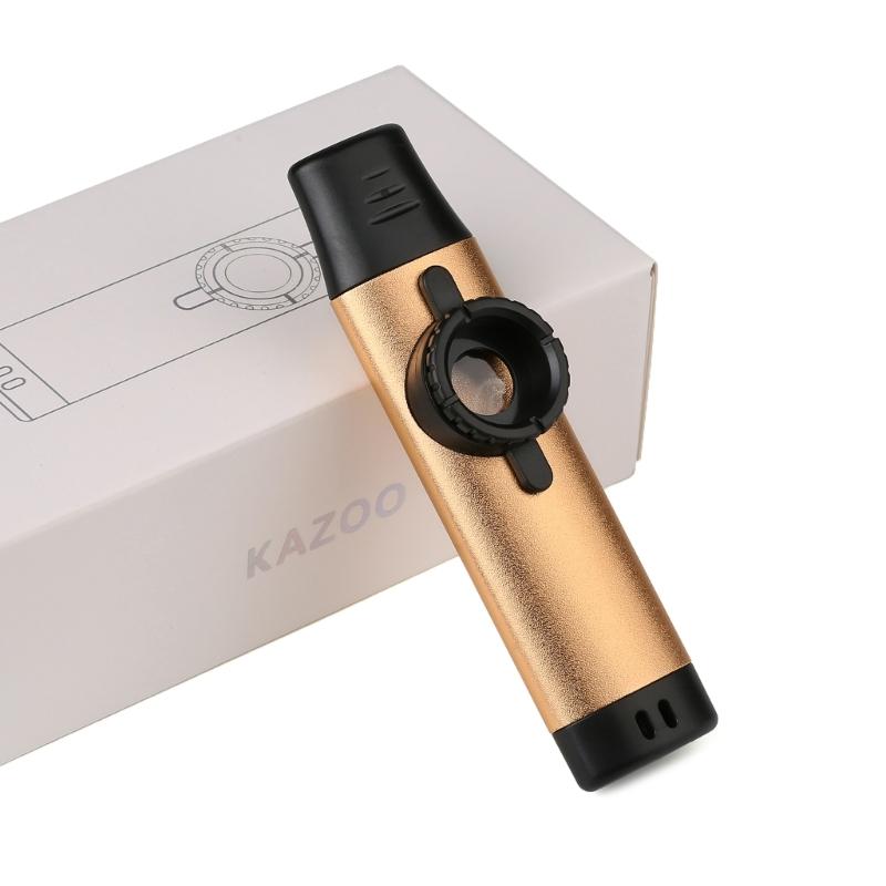 Professional Kazoo Kids Musical Instruments Easy To Learn Colorful Metal Kazoo for Guitar Ukulele Violin Piano Keyboard